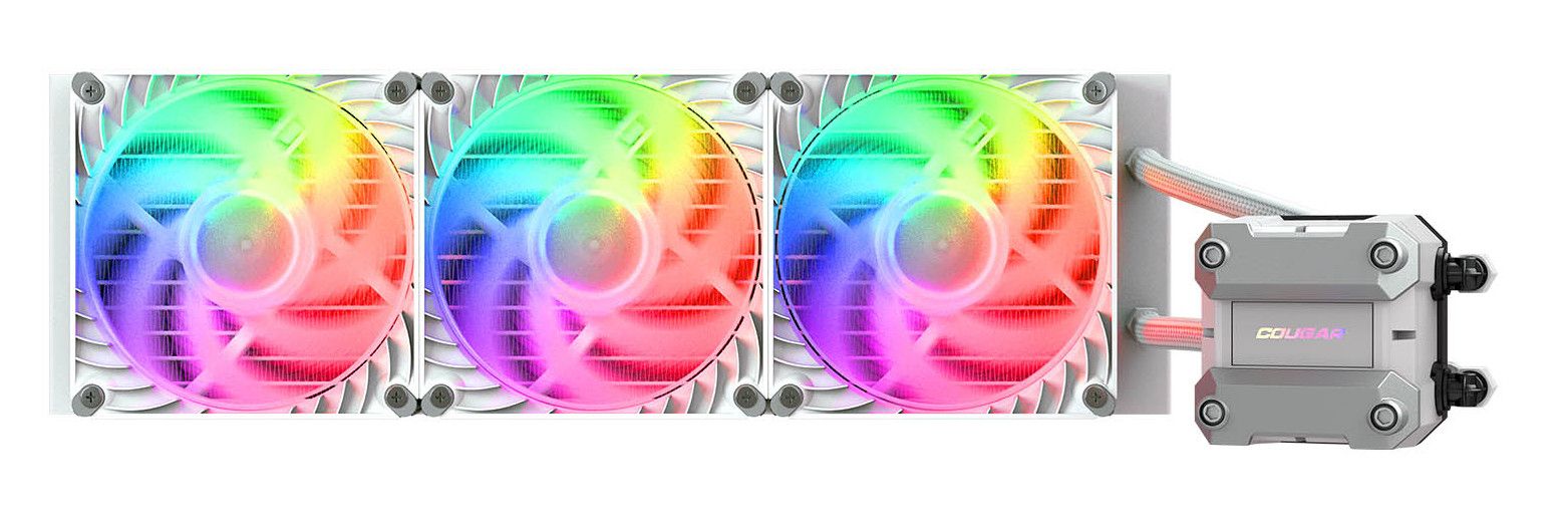 Cougar All-in-One Liquid CPU Cooler 120mm White