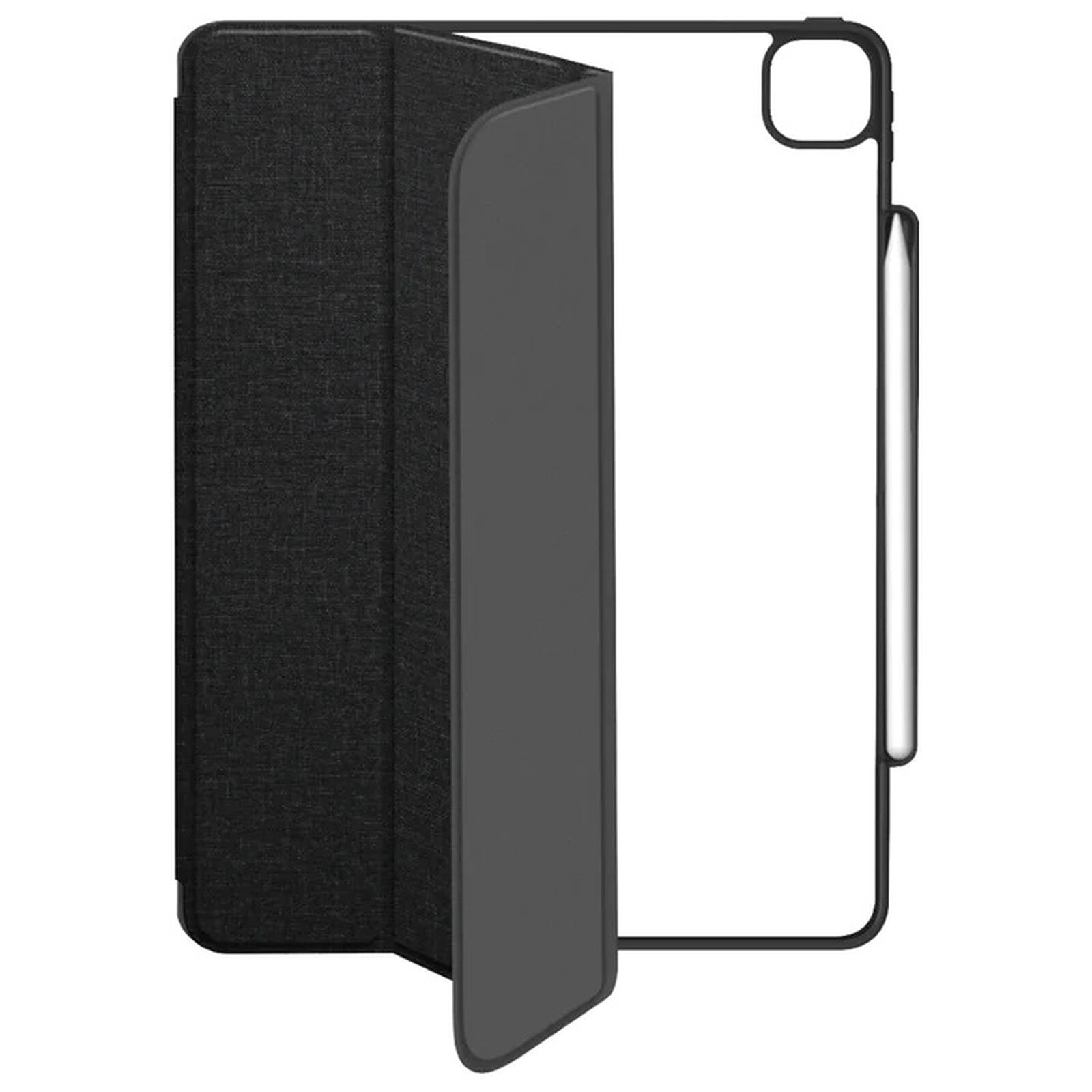 QDOS Folio Muse Case for iPad Pro 12.9" - 2022 (6th gen) - Transparent Grey