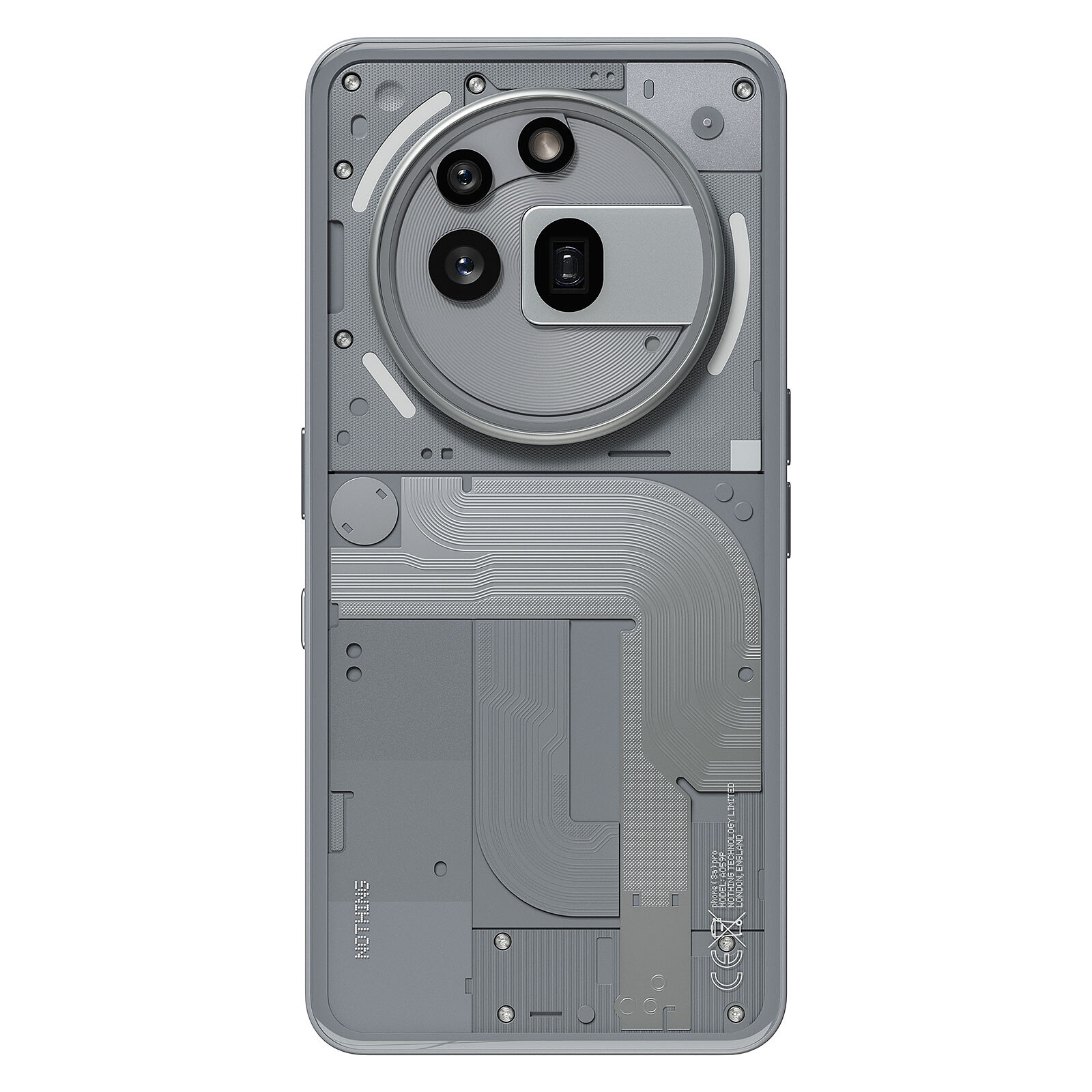 Teléfono Nada (3a) Pro Gris (12GB/256GB)