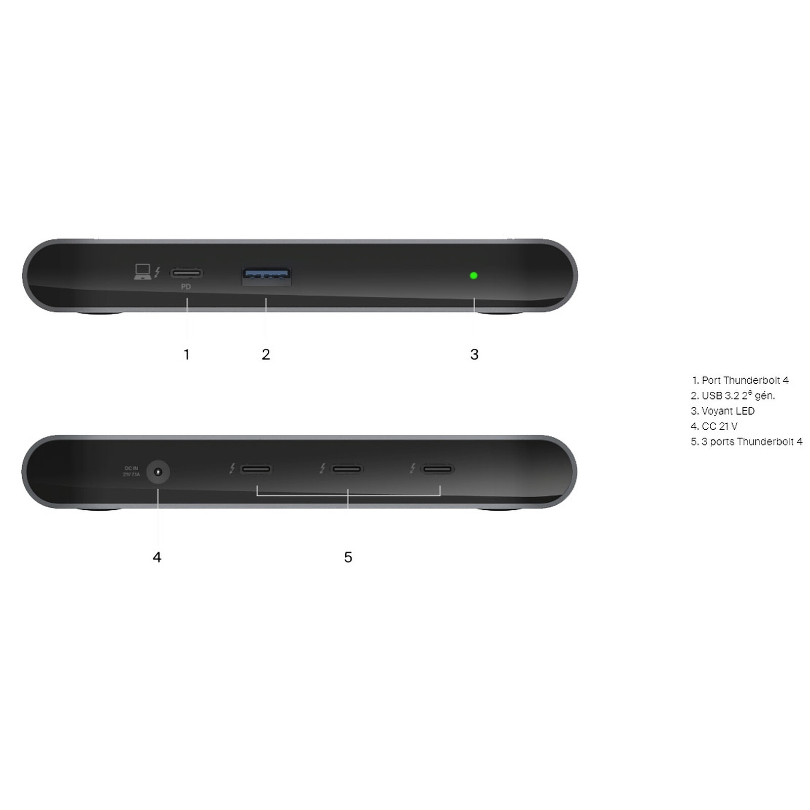 Belkin Connect Docking Station Thunderbolt 4 5-in-1