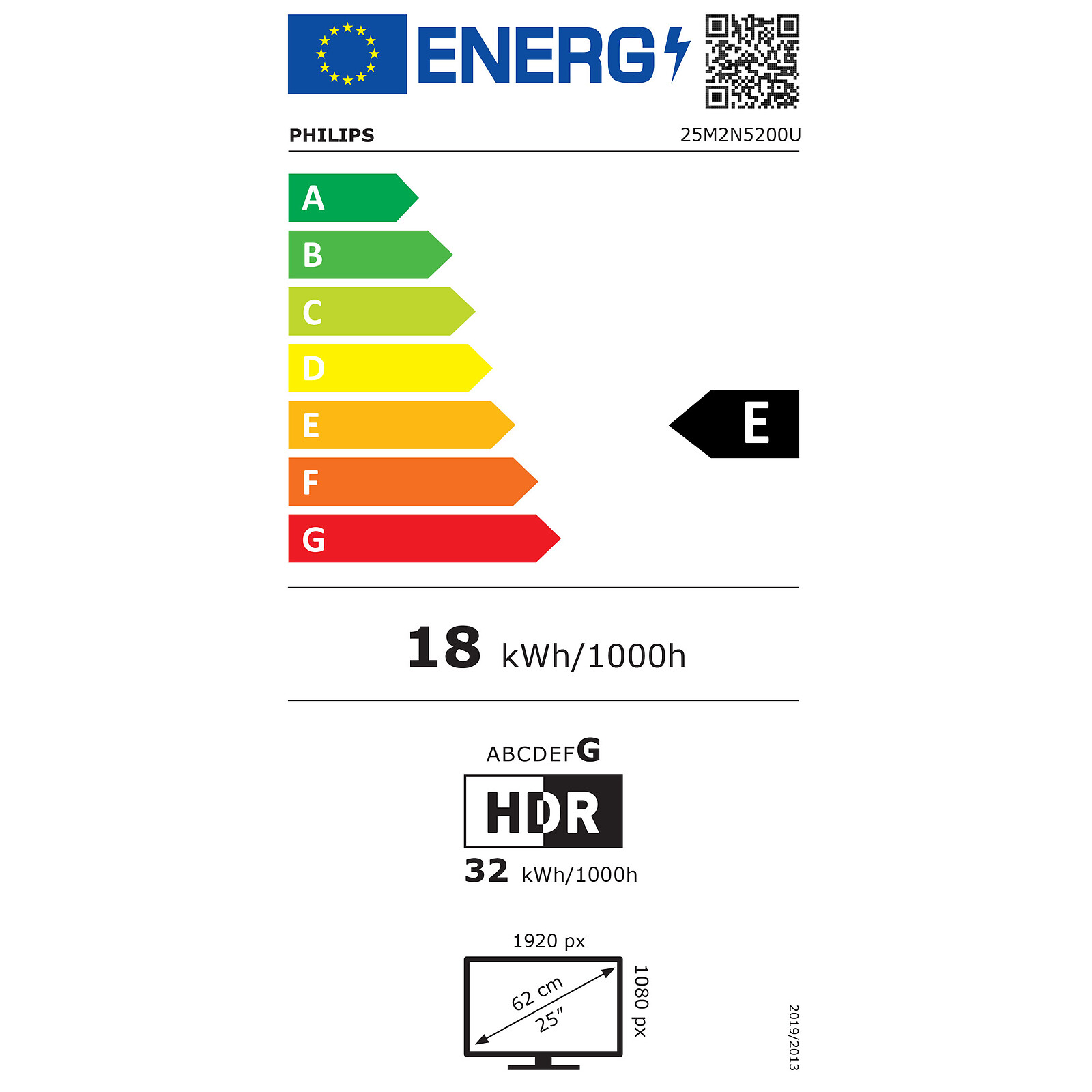 Philips 24.5" LED - Evnia 25M2N5200U