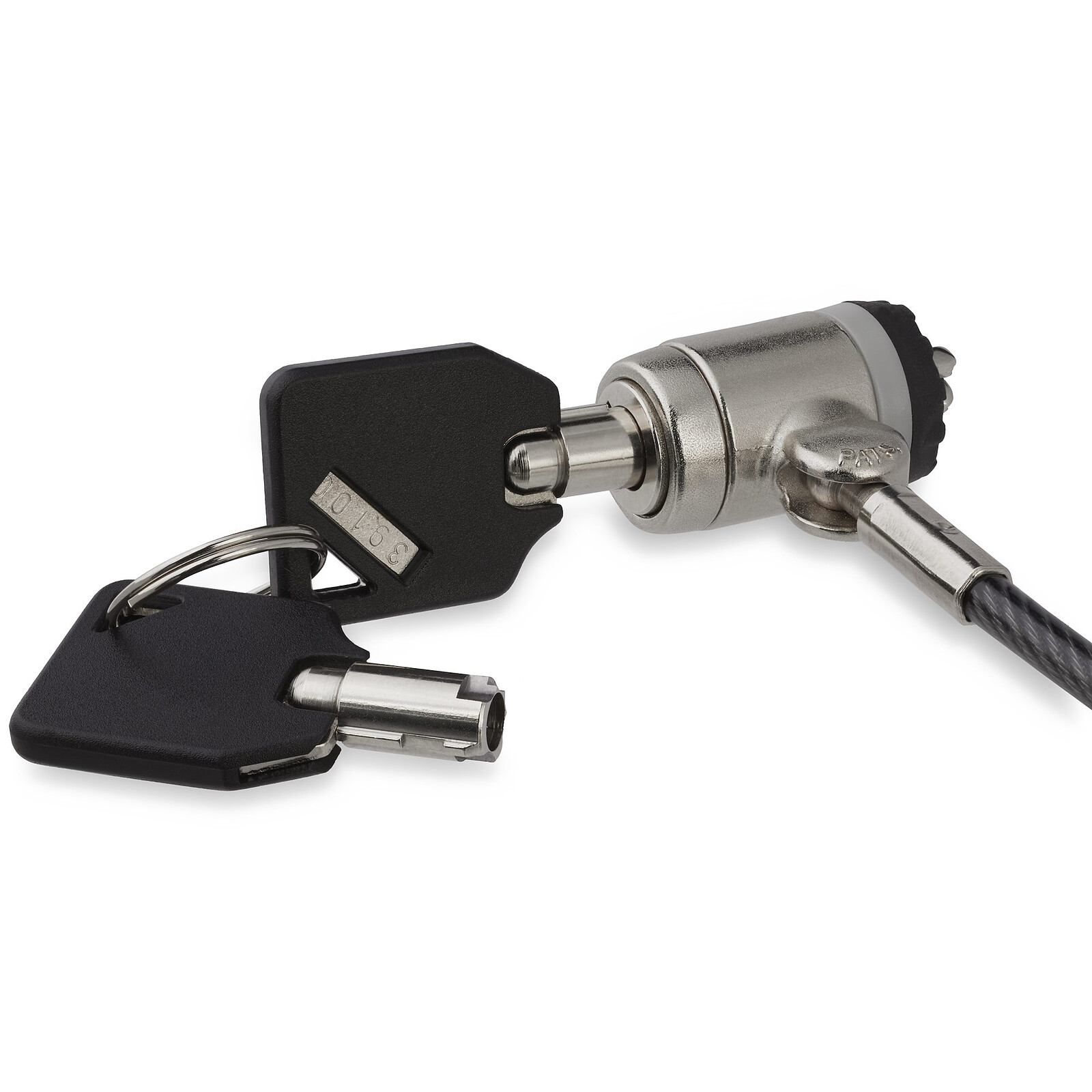 StarTech.com Portable Steel Keyed Security Cable - 2m