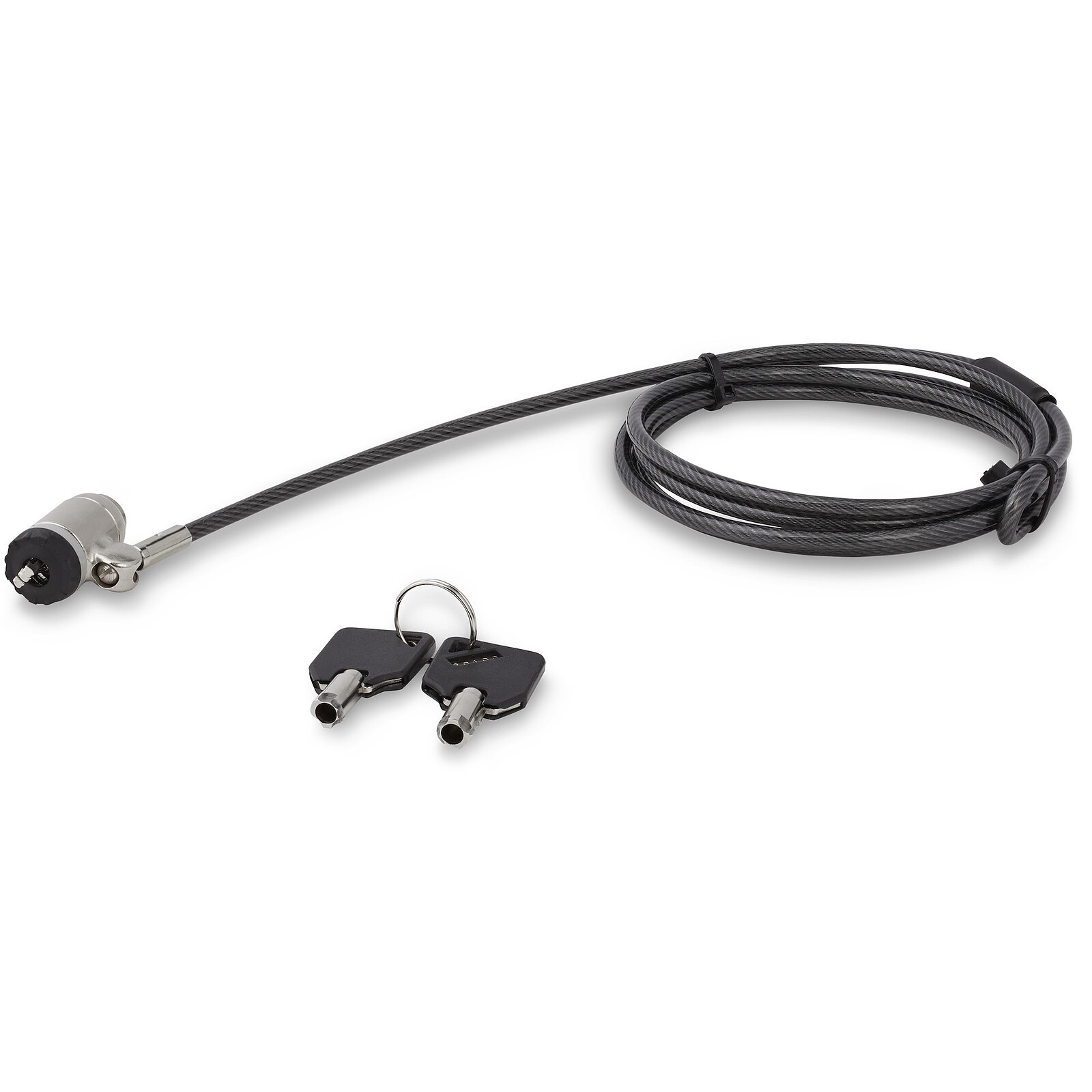 StarTech.com Portable Steel Keyed Security Cable - 2m