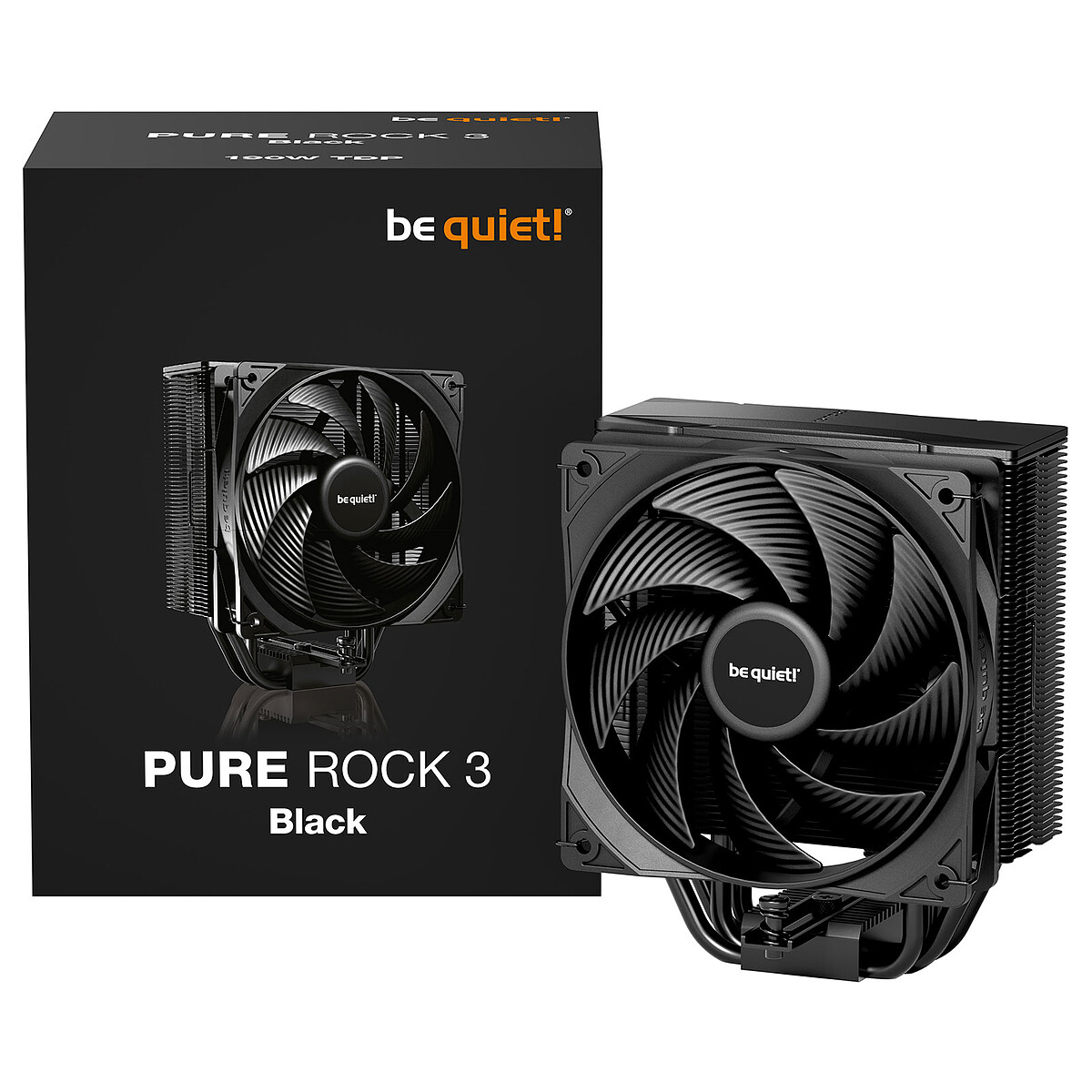be quiet! Pure Rock 3 Black