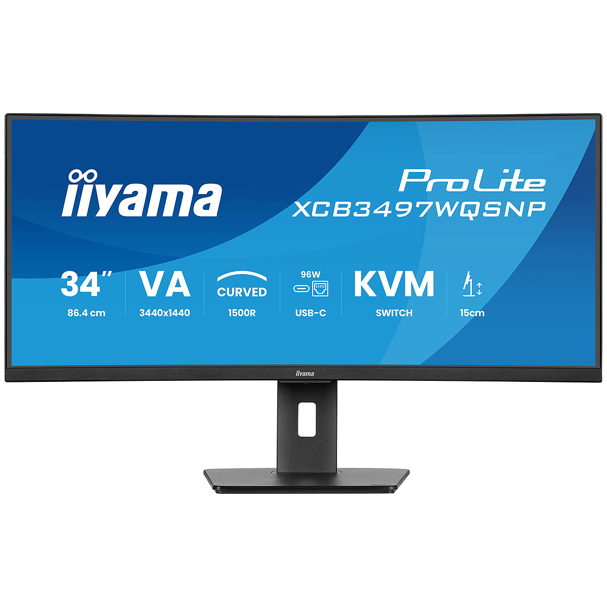 iiyama 34" LED - ProLite XCB3497WQSNP-B1