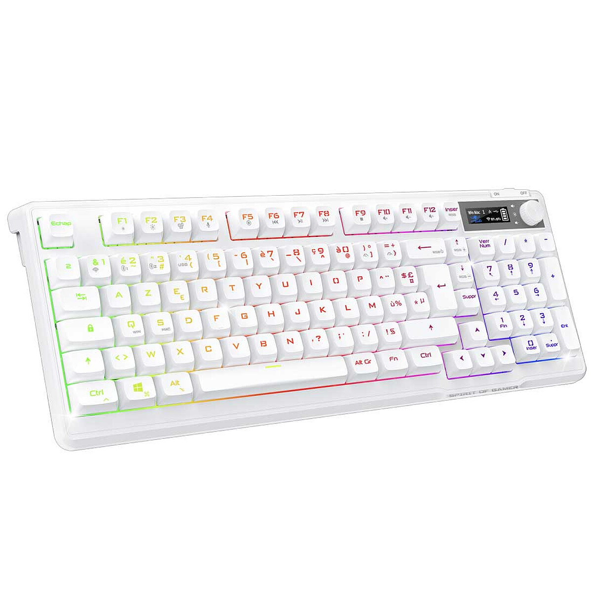 Spirit of Gamer Elite K60 (Blanc)