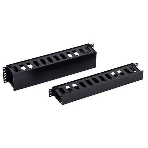 Triton 19-Panel 1U Plastic Mounting Organizer, Black