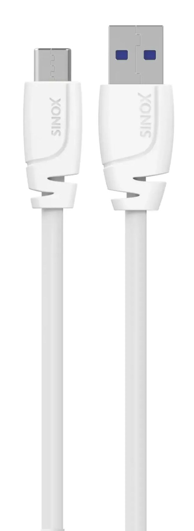 Sinox USB-C to USB-A Cable (1m, White)