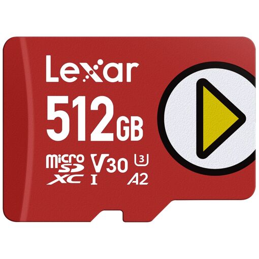 Tarjeta de memoria Lexar 512 GB MicroSDXC Clase 10 UHS-I
