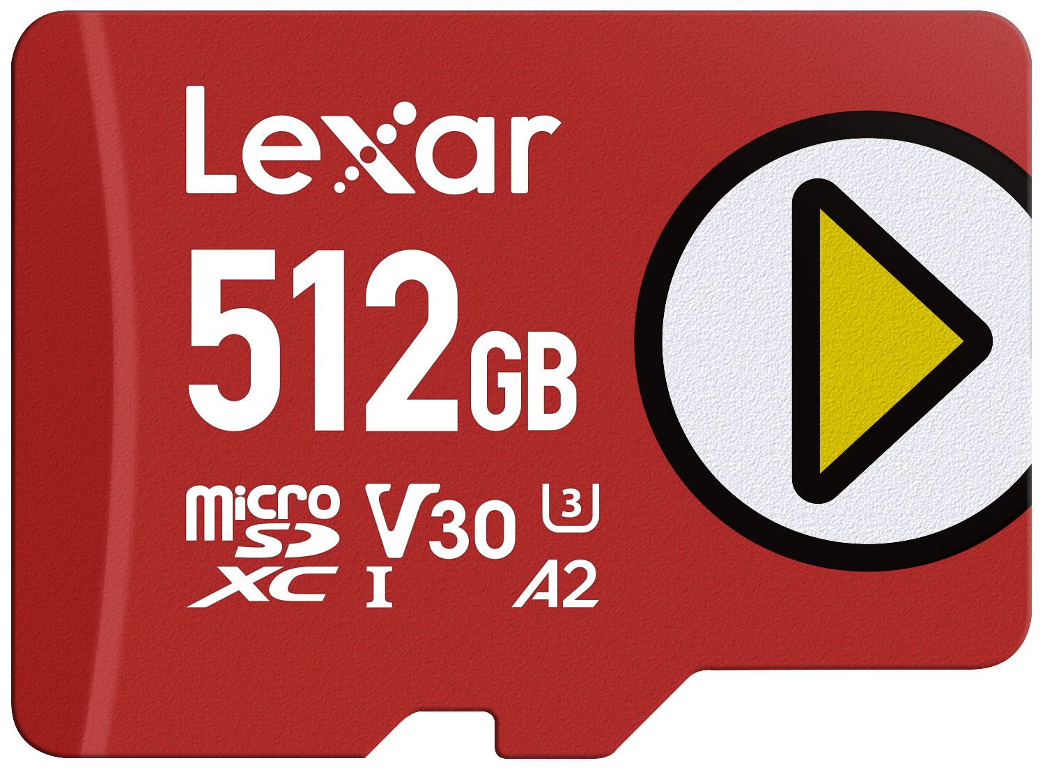 Lexar 512GB MicroSDXC UHS-I Class 10 Memory Card