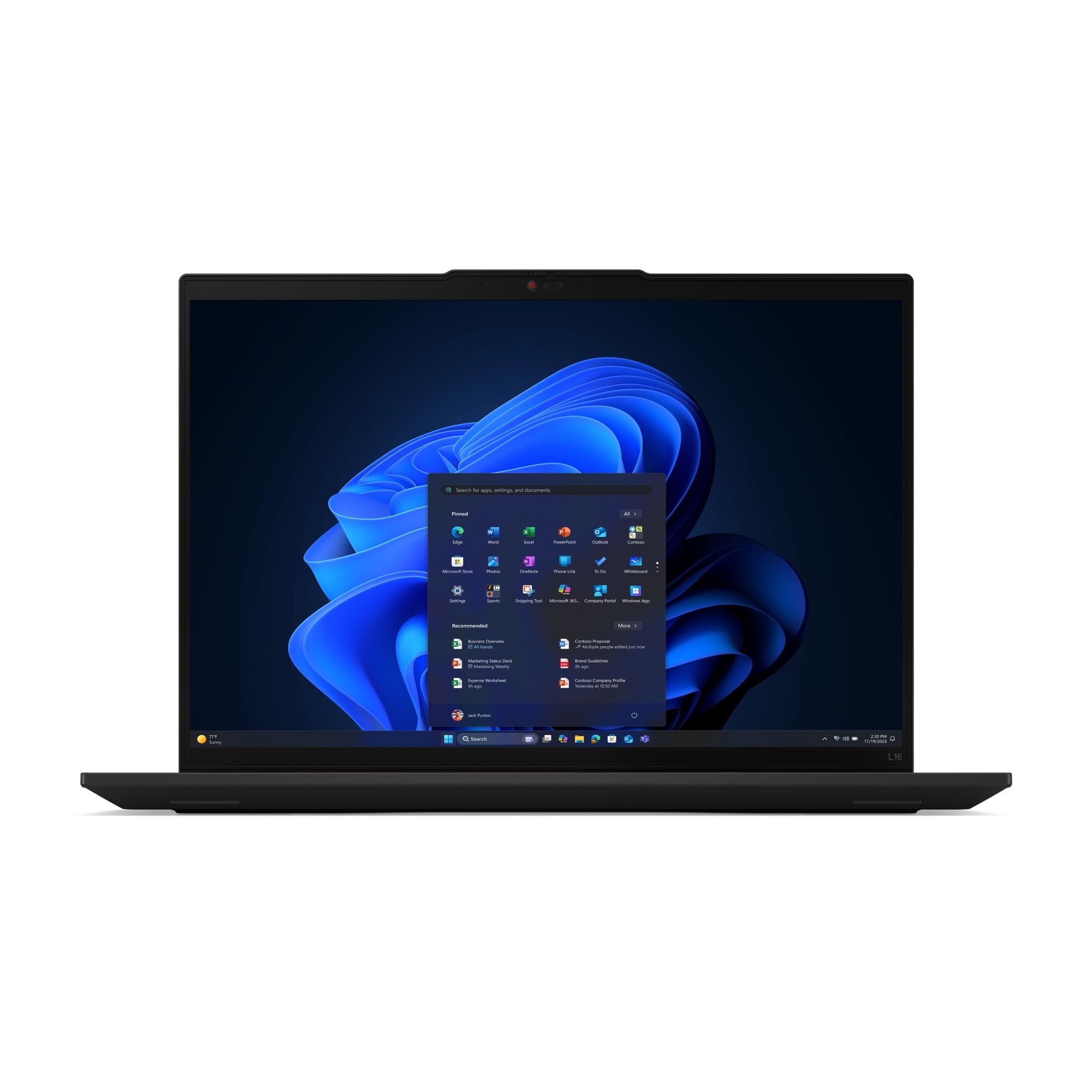 Lenovo ThinkPad L16 Gen 2 (Intel) - 16" Ultra-Thin Laptop