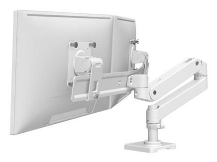 Ergotron LX Pro Series Monitor Arm 45-684-290 for 27" Desk Mount, White
