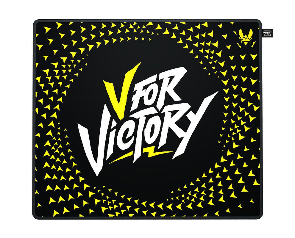 Alfombrilla de juego Cherry Xtrfy GP5 Vitalidad Negra