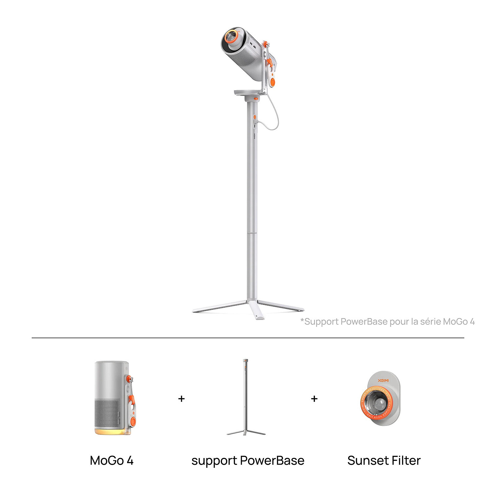 XGIMI MoGo 4 + PowerBase