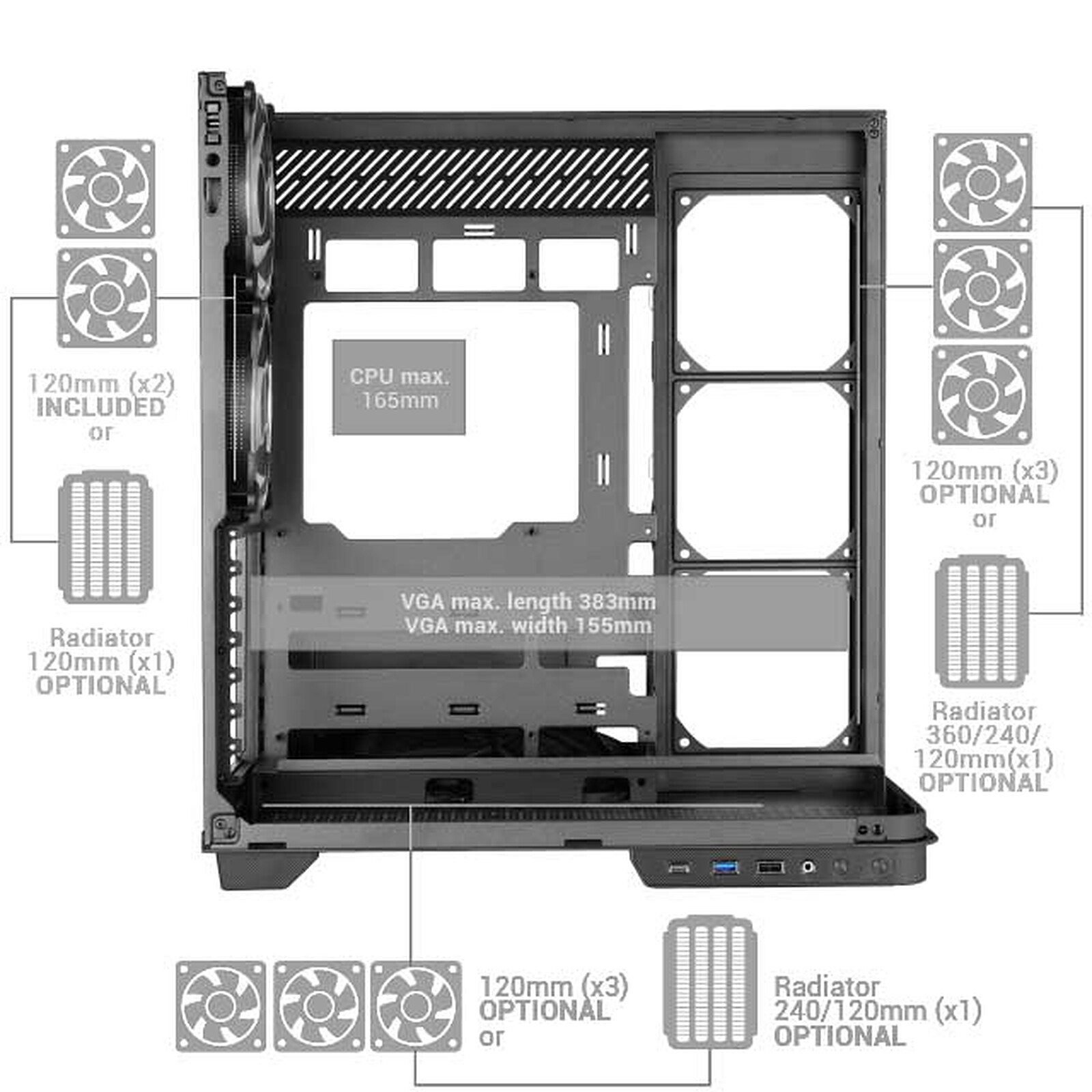 Mars Gaming MC-Infinio (Black)