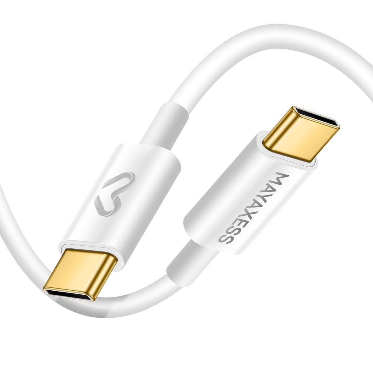 Google Pixel 10 USB-C to USB-C Charging Cable, 1m, Mayaxess White