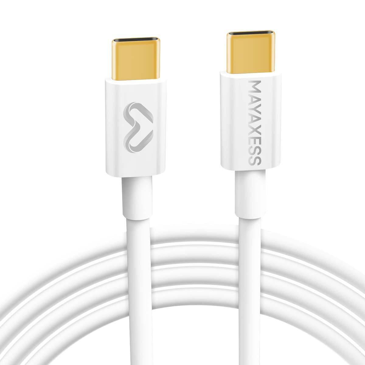 Samsung Galaxy S25 Ultra USB-C to USB-C Cable, 1m - Mayaxess White