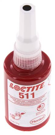 Scelleur de filets Loctite 511 Blanc 50 ml