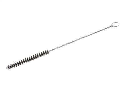 Lessmann Steel Wire Brush with Eyelet, 10 mm