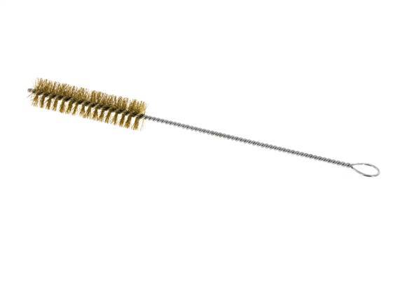 Cepillo de alambre de latón Lessmann de 25 mm