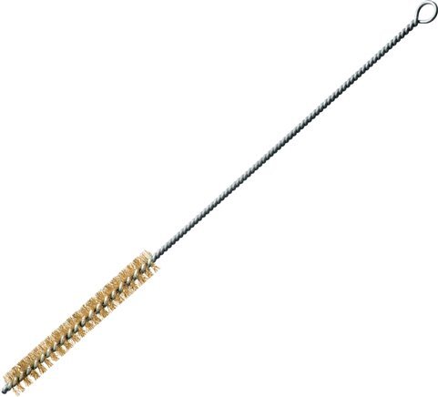 Lessmann 10mm Brass Wire Brush, 500mm