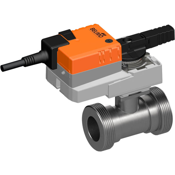 Vanne sphérique Belimo G2-3/4 Kvs49 24V AC/DC 90s 2/3 points 10Nm IP54