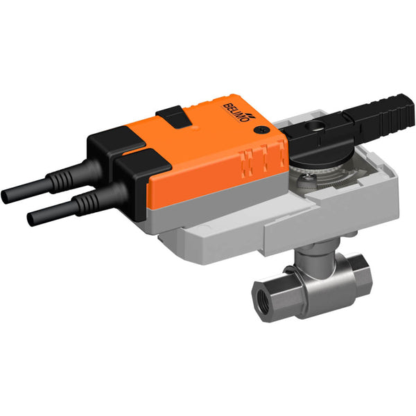 Vanne à bille Belimo RP1 Kvs26, 24VCA/CC, 90s Bacnet/Modbus, 10 Nm, IP40, R2025-S2/VNR24A-LP1
