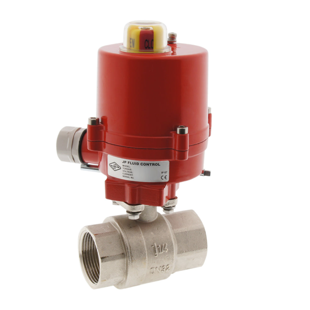 Robinet électrique sphérique Tameson à 2 voies, filetage G1, 120V AC