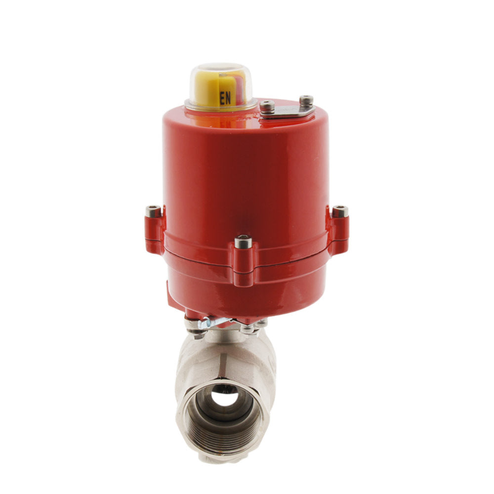 Robinet à boisseau sphérique électrique Tameson à filetage G3/8'', 2 voies - BL2BA