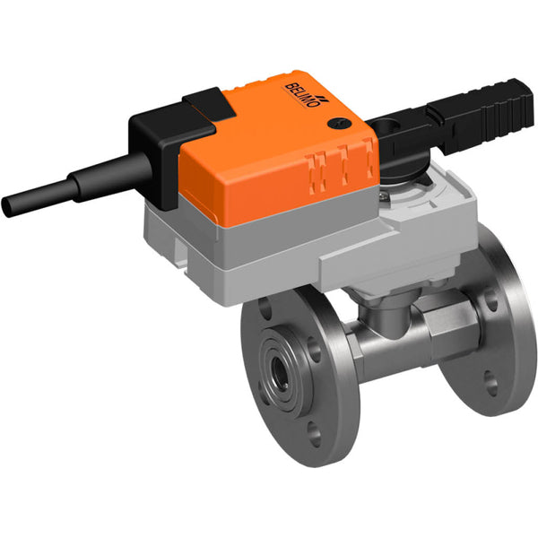 Robinet à boisseau sphérique Belimo DN25 avec actionneur 24VAC/DC, 3 points, 5Nm, IP54