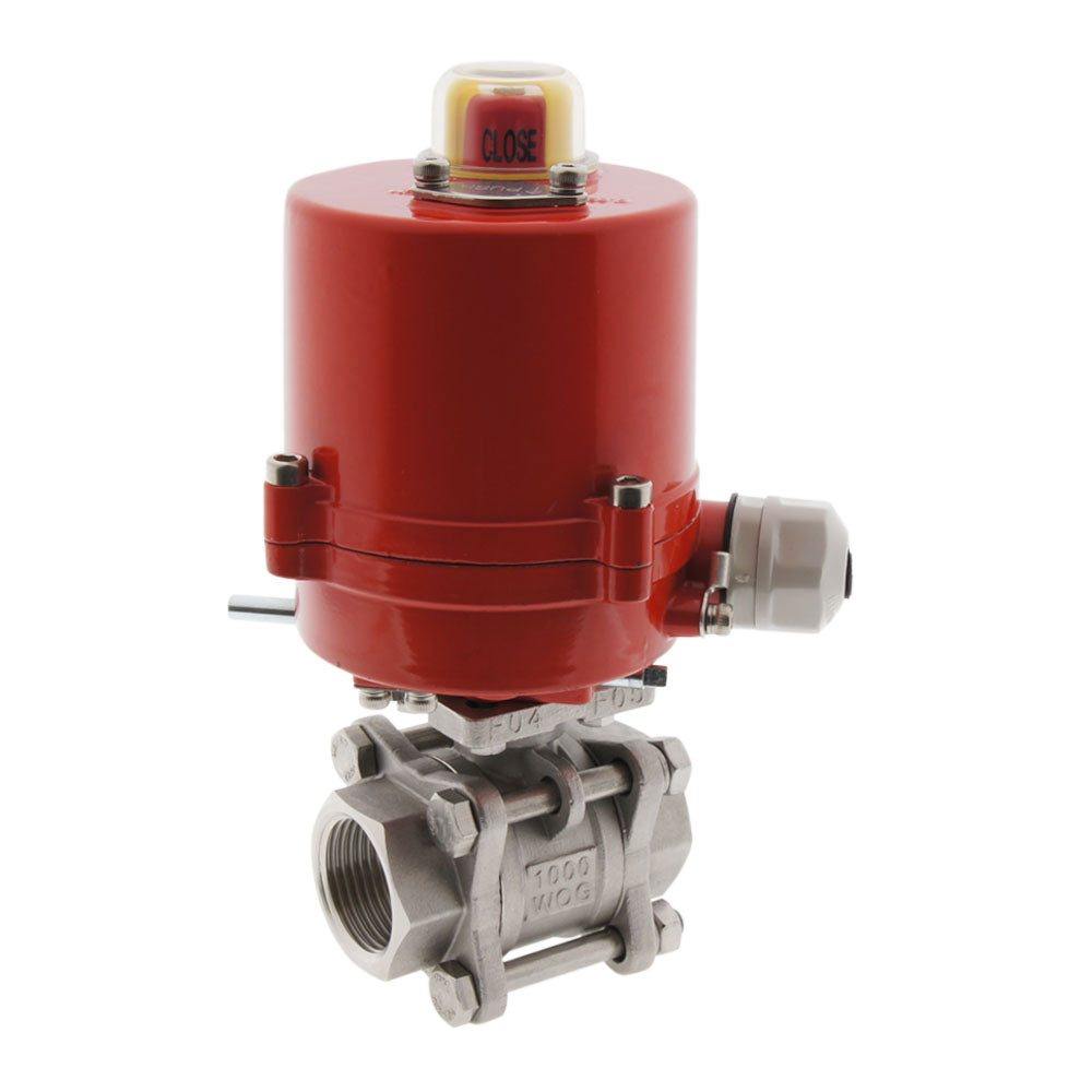 Tameson Spherical Ball Valve G3/4'' 230V AC 2-Way Electric Actuator