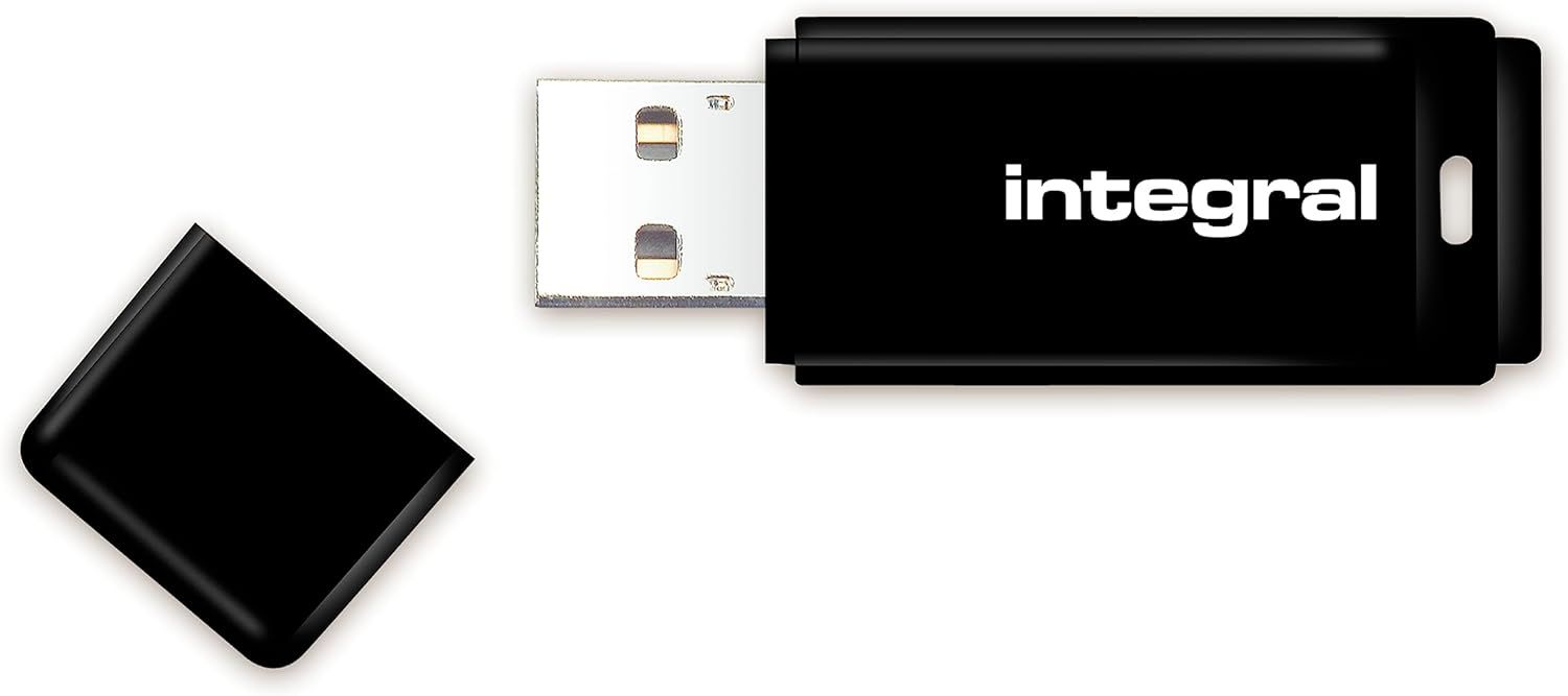 MONDODIGITALE 32GB USB 2.0 Flash Drive - Black
