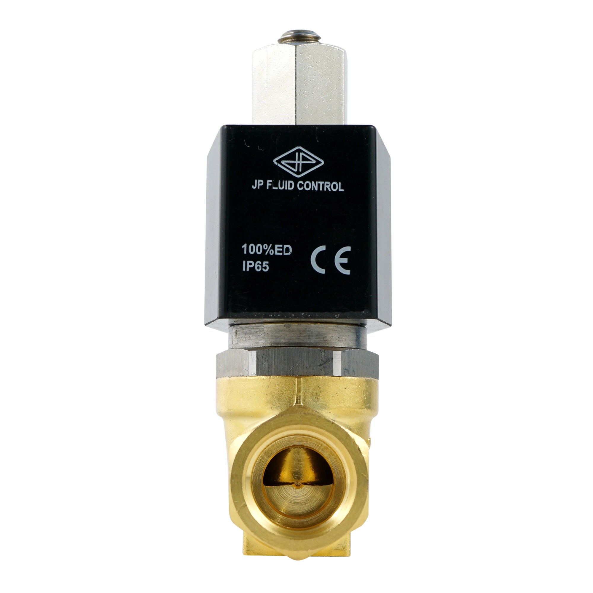 Vanne électromagnétique JP Fluid Control ST-SB 1/2'', 2 voies, Bobine 380V AC