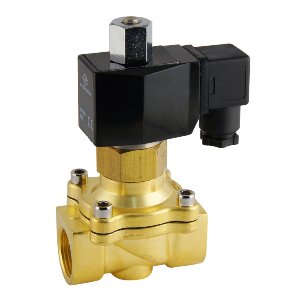 JP Fluid Control 2-Way Electrovanne DF-SB, 3/4'' G Thread, 24V AC, EPDM Seal, 0-5 bar, Max Temp: 120°C