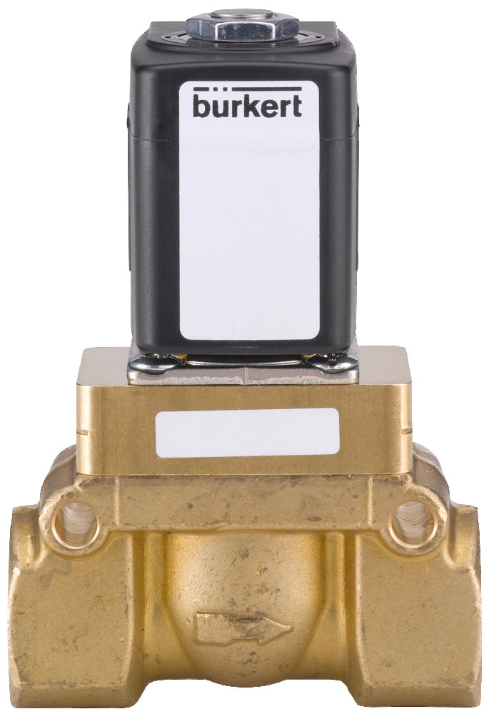 Burkert 5404 Electro-Valve, G 3/4'' NC, PTFE Seal, 24V DC, 1-25 bar/15-363psi