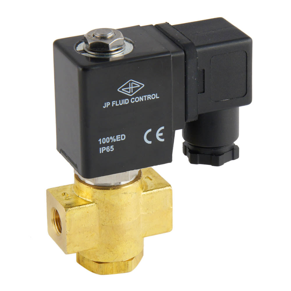 JP Fluid Control ST-DB 1/8'' 2-Way Valve, EPDM Seal, 380V AC