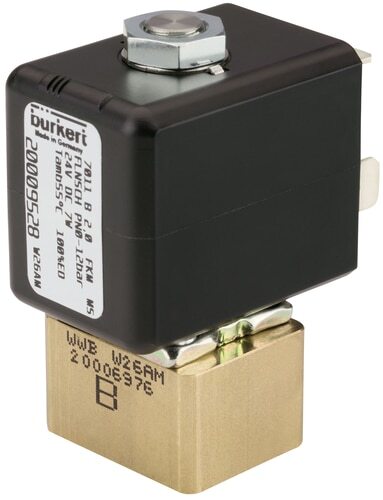 Burkert 2/2-Way Electrovalve, SFB 20x20 mm, 0-27 bar/392 psi, 24VAC, 7011