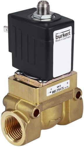 Burkert 2/2 Way Electrovanne, 1' NPT, 24V DC, 5404, 1-20 bar/15-290 psi
