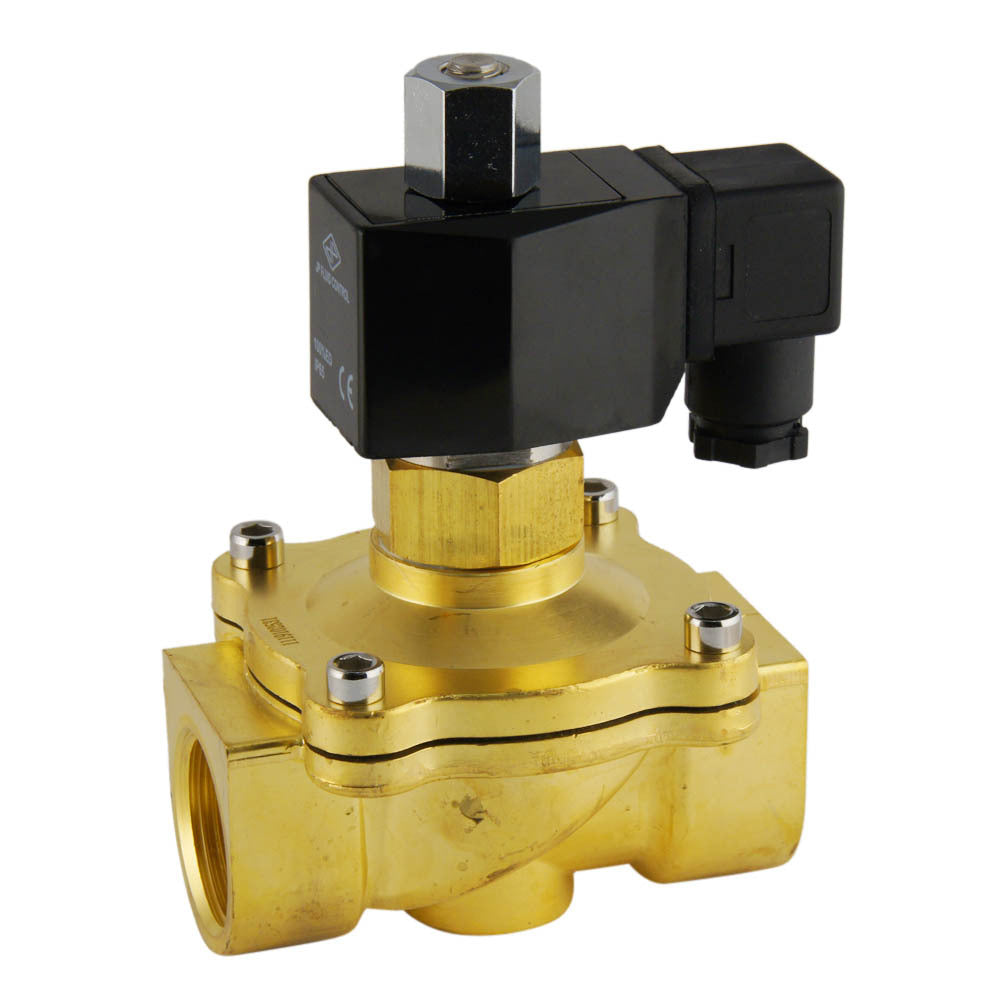 JP Fluid Control DF-SB 1'' NO Brass EPDM 0-3bar 24V DC Valve