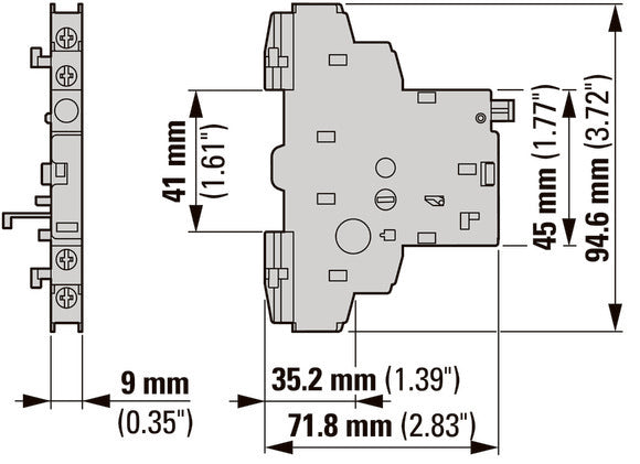 EATON PKZ0 Auxiliary Trigger Switch - 072898