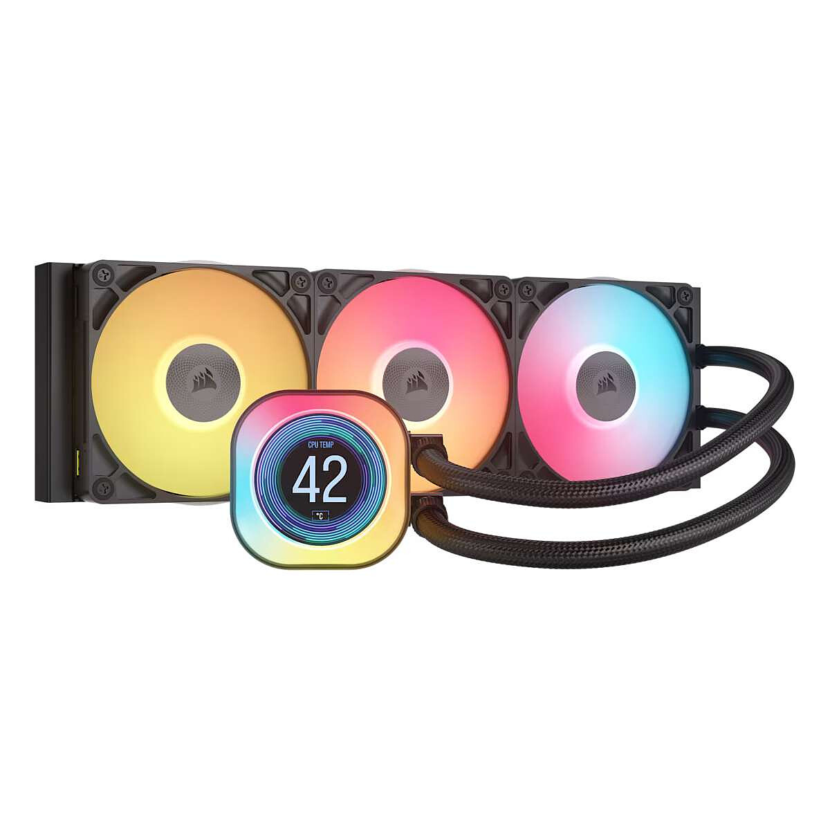 Corsair Titan 360 RX LCD RGB (Noir)