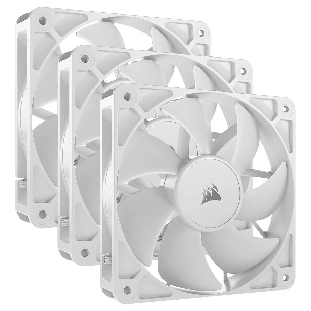 Corsair RS120 Triple Pack Blanc