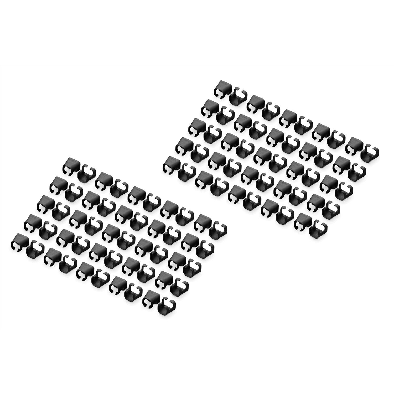 Digitus 100-Pack Colorful RJ45 Cable Clips (Black)