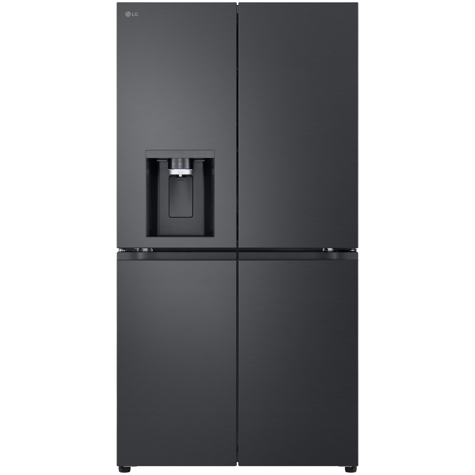 LG GMF960EV4E 645L Freestanding American Fridge, Black