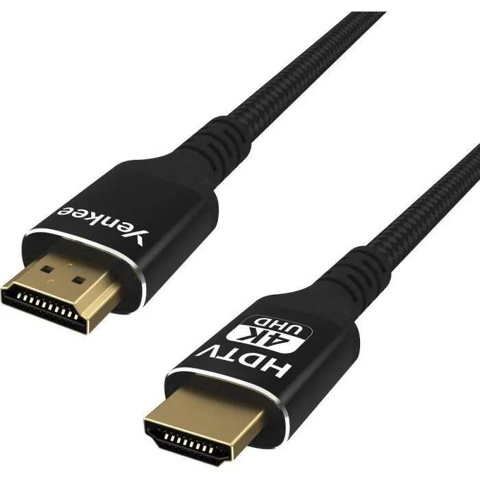 Yenkee 2.0 HDMI to HDMI Cable 3m (4K, ARC, HDR, 3D)