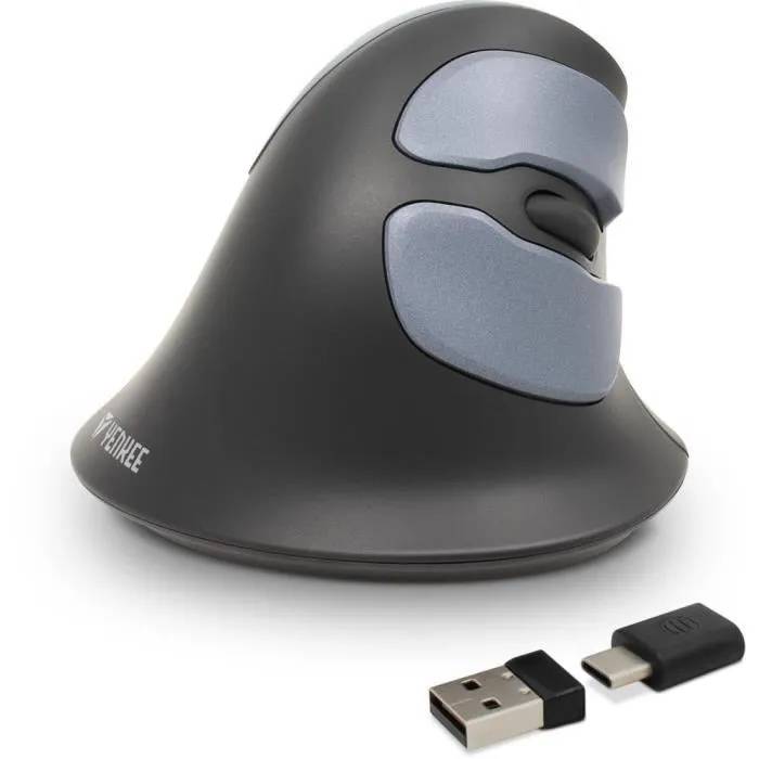 Ratón inalámbrico ergonómico vertical Yenkee YMS 5030