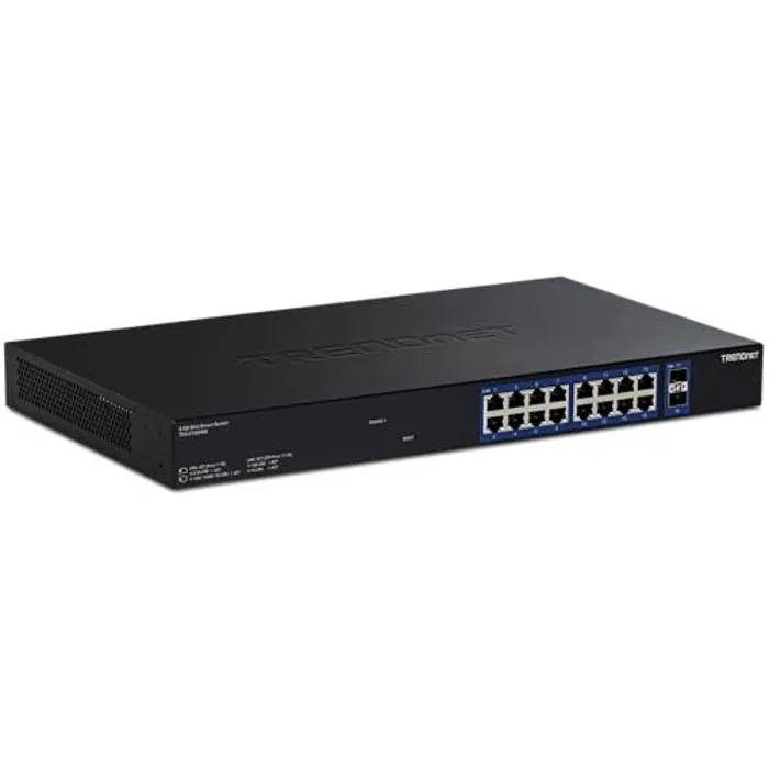 Smart Switch - Trendnet TEG-3182WS - 16 x 2.5G Ports + 2 x 10G SFP+ Ports, 120 Gbps Switching Capacity