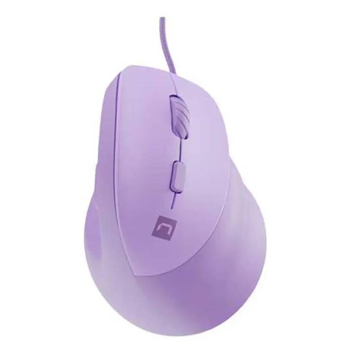 Natec Optical Mouse PE21415296 - 12800 DPI - Universal - Purple