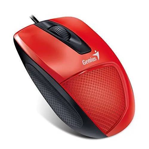 Genius DX-150X Red 1dpi Wired Optical Mouse USB