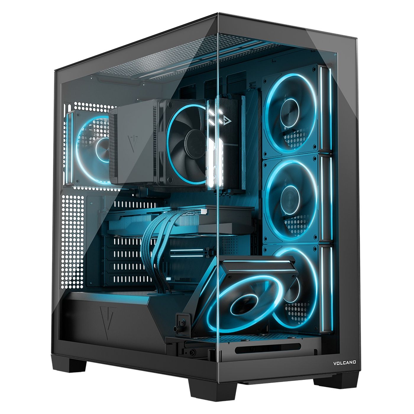 PC de juegos VIST - Ryzen 7 8700F, 32GB de RAM, RTX 5060, SSD de 1TB, WiFi, Windows 11 Pro